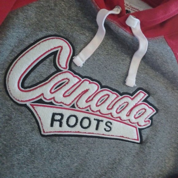 M🍁Roots Canada Kids Kangaroo Pouch Hoodie Sweatshirt - Picture 5 of 8